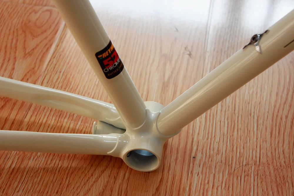 Best Reynolds 525 steel Road Bike frame Copper plated frame DIY bike frame touring bicycle frame 51cm 8 Best Reynolds 525 steel Road Bike frame Copper plated frame DIY bike frame touring bicycle frame 51cm 8