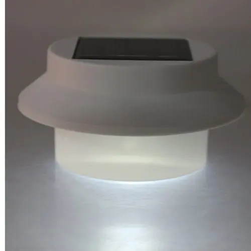 

Useful New Wall Garden Sink Pathway Solar Powered 3 LED Fence Gutter Lamp Light Garden