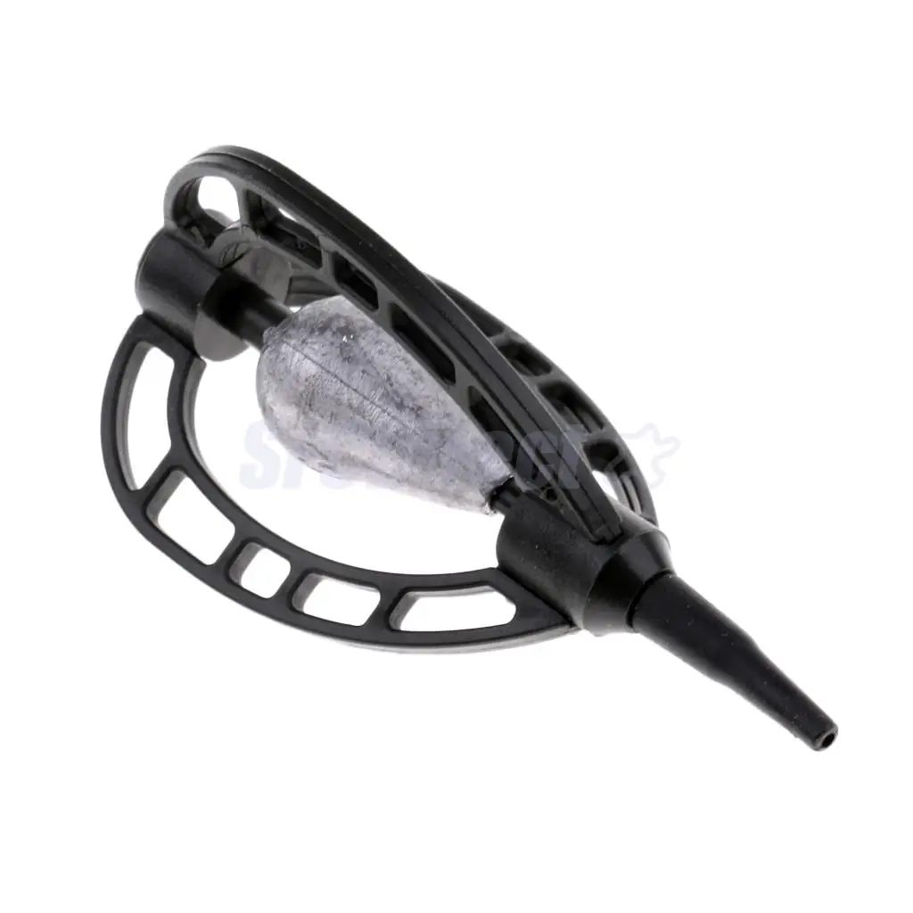 In-line Method Fishing Feeder Swim Feeders Carp Fishing Baits Cage Trap with Lead Sinker 40g 45g