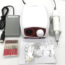 65 Вт сильный 207B блок управления 30000 об/мин H20N 2,35 мм наконечник сильная 210 электрическая машинка для маникюра Набор для полировки ногтей инструменты для искусства