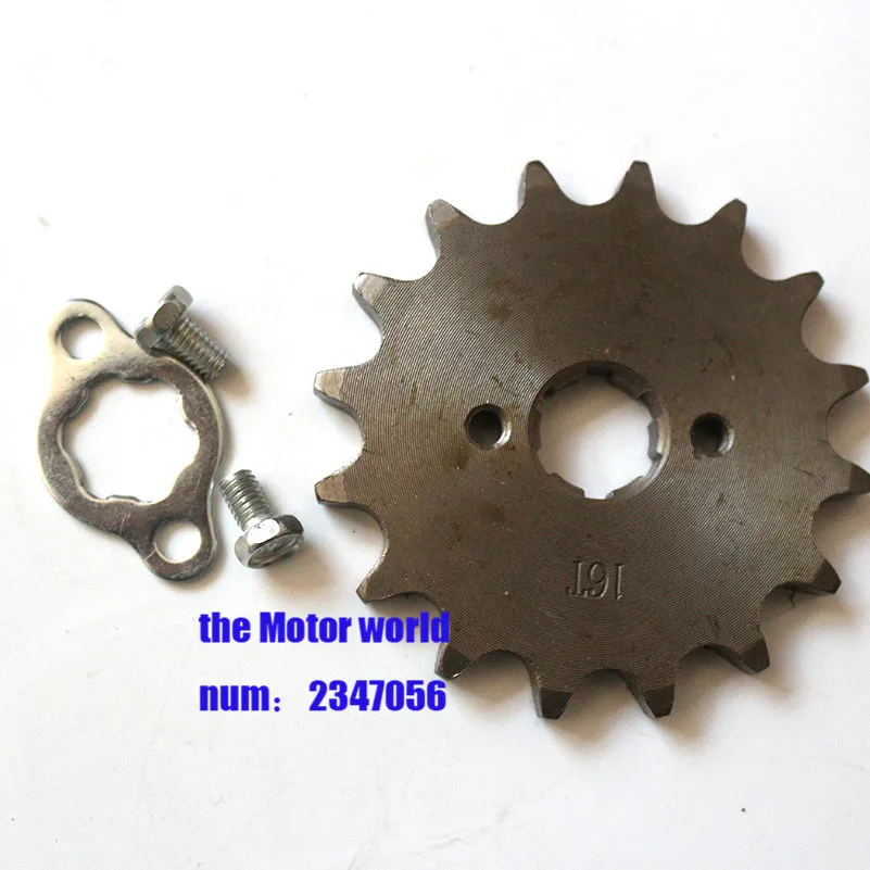 

16T Tooth 520 20mm Front Engine Sprocket For Honda Lifan ZongShen ATV Quad Dirt Pit bike Buggy