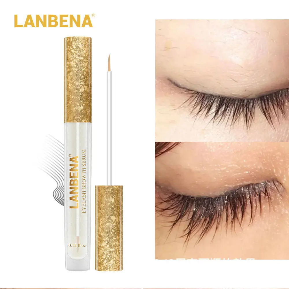 

LANBENA Eyelash Growth Eye Serum 7Day Eyelash Enhancer Longer Fuller Thicker Lashes Eyelashes and Eyebrows Eye Care TSLM1