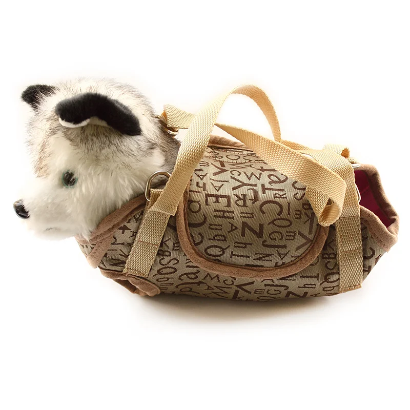 

Armi store Letter Pattern Dogs Slings Bags Four-Foot Cat Dog Bag 6111008 Pet Handbag S M L