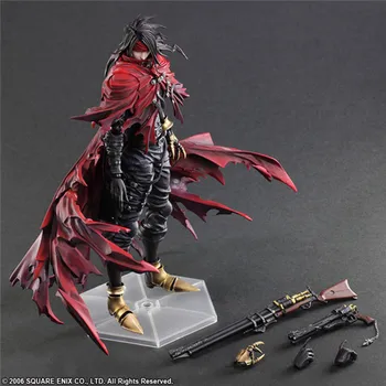 

New Statue PLAY ARTS Kai Vincent Valentine Game Anime Film Final Fantasy 7 Dirge of Kerberos 11" Action Figure Toys