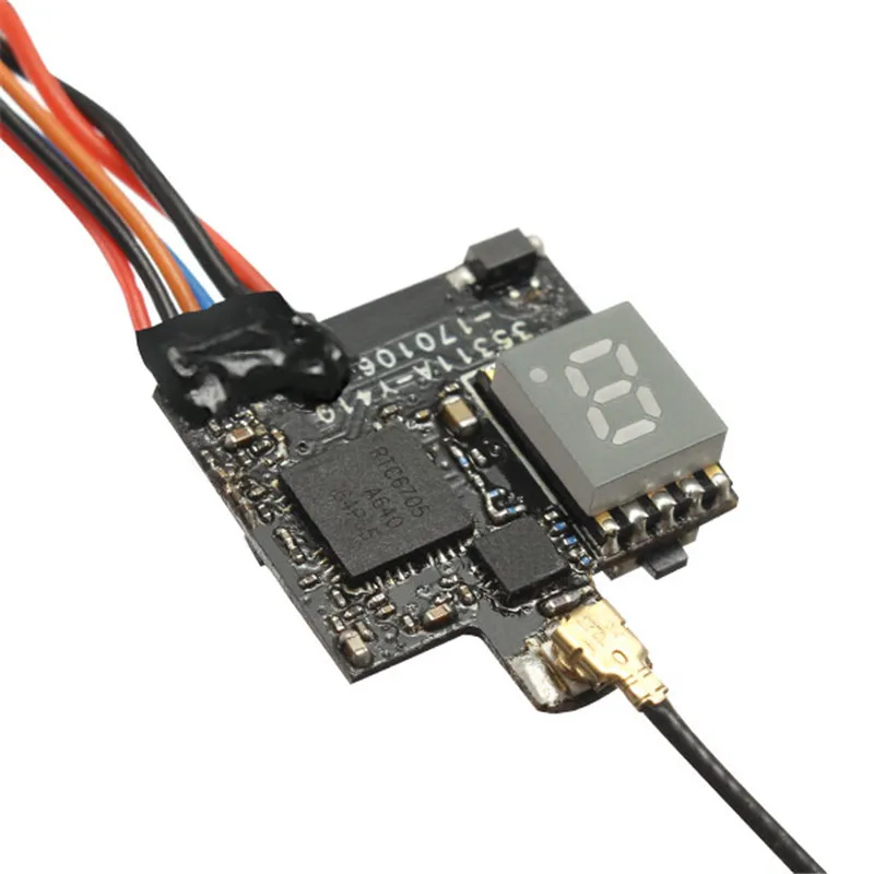 Eachine ATX03 мини 5,8G 72CH 0/25 МВт/50 мВт/200 мВт переключаемый NTSC/PAL FPV передатчик ж/пульт дистанционного управления аудио для мини-передатчик FPV Quadcopter