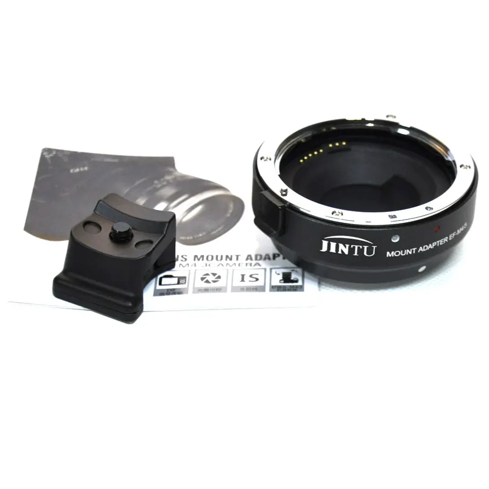 Adaptador Canon EF/EF-S para M4/3 Foco AF - Foto e Video