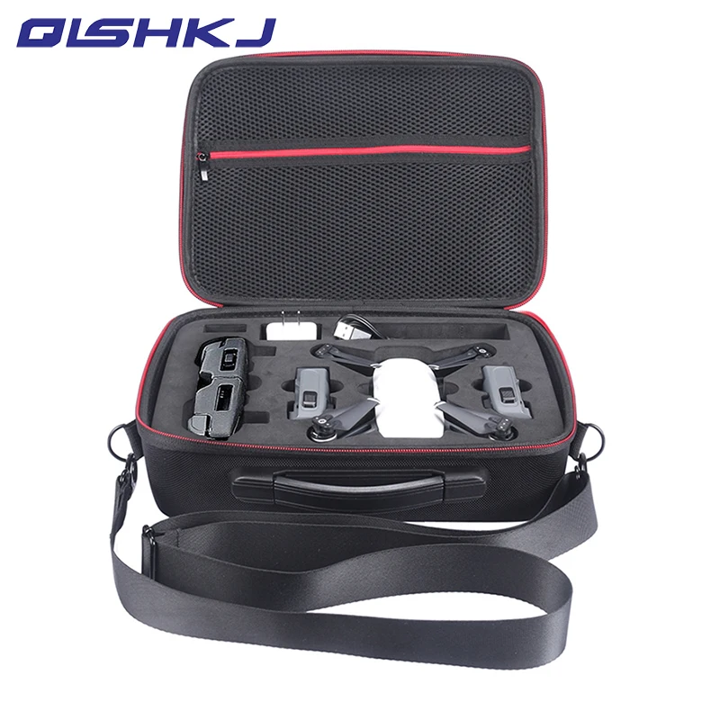 Жесткий чехол из ЭВА для дрона DJI Spark и всех аксессуаров портативный на плечо