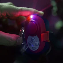 Водонепроницаемый Электронный Светодиодный фонарь с рыбным укусом, синий/красный/зеленый звуковой сигнал, звонок, клип на удочку(в комплекте музыка