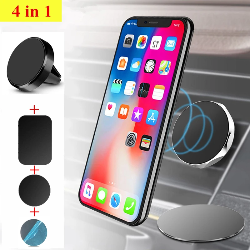 

Car Phone Holder Magnetic Air Vent Mount Mobile Smartphone Stand Magnet Support Cell in Car GPS For iPhone X 6s 8 Samsung Xiaomi