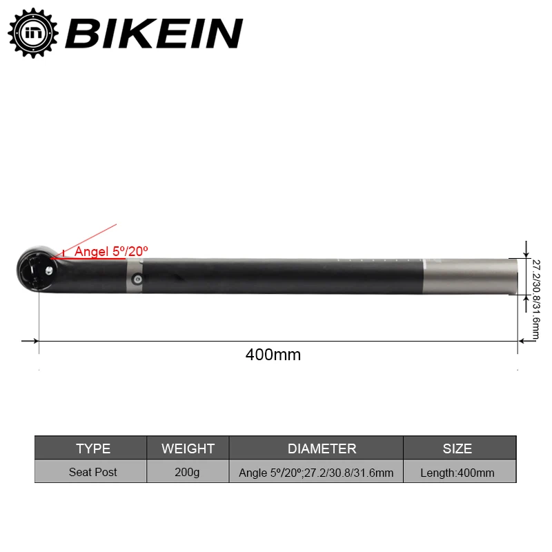 Ультралегкое матовое черное углеродное волокно 27 2/30 8/31 6 мм|seat tube|seatpost mtbbike seat tube |