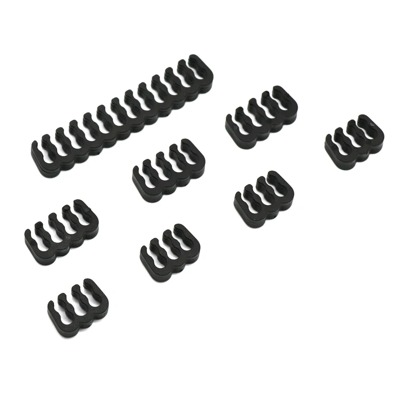 Angitu Newest Clear Plastic cable combs for 24pin 8pin 6pin cables