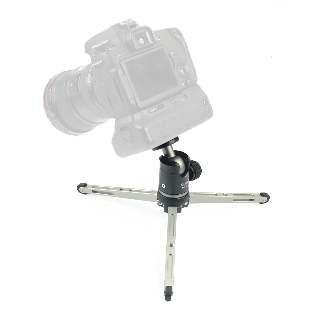 XILETU MT26+ XT15 алюминиевый сплав Настольный кронштейн Мини Настольный Штатив с шаровой головкой для DSLR камеры беззеркальной камеры смартфона