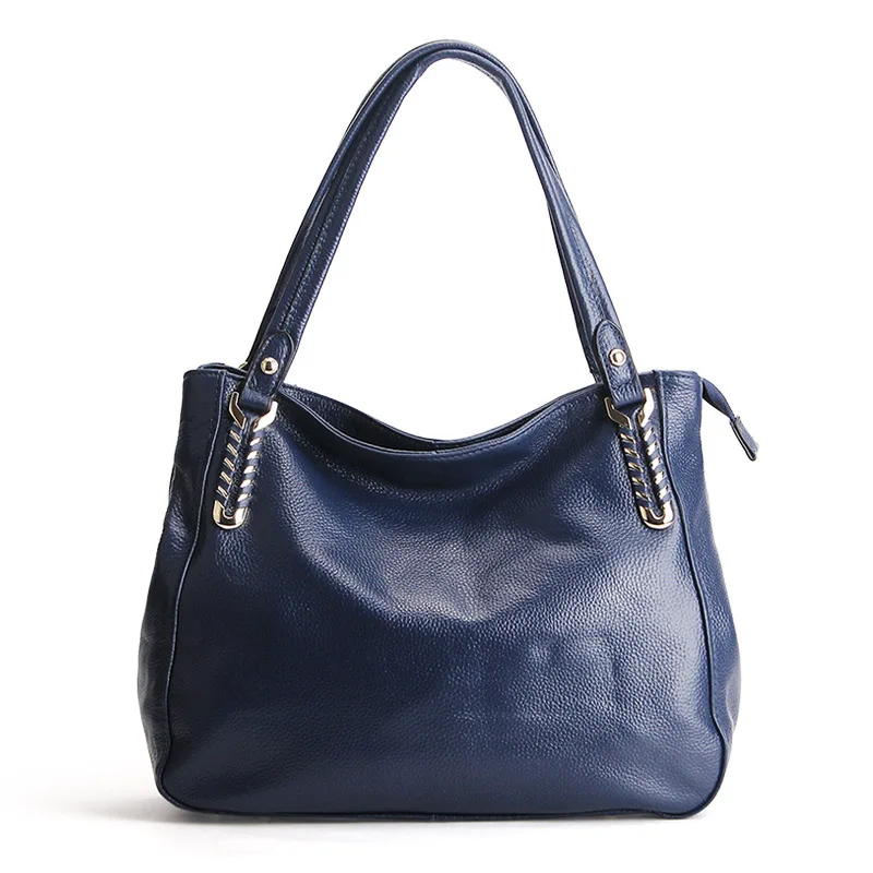 Tinyffa кожаная сумочка женская сумка женская натуральная кожа женские сумки из натуральной кожи сумки женские через плечо роскошные дизайнер кожаные сумки для женщин сумку женскую портфель мешок сумка на плечо - Цвет: Blue B