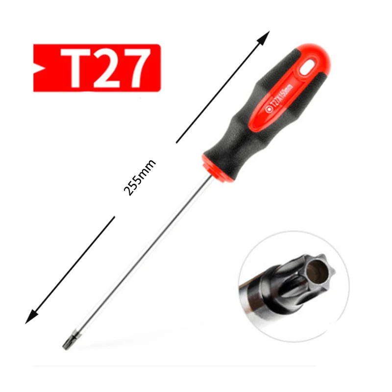 Отвертка Torx Star Precision S2 HRC50-62 Магнитный Отвертка T8 T10 T15 T20 T25 T27 T30 Для домашних телефонов ПК инструмент для ремонта - Цвет: NO6