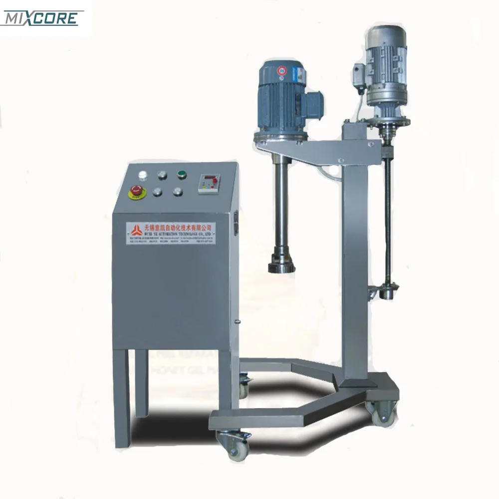 

LR High Speed Shear Dispersion Electric Lifting Emulsifying Mixing Stainless Steel Homogenizer Machine