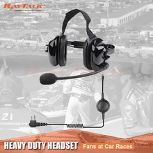 Двухстороннее радио иди и болтай walkie talkie “иди и наушники для тяжелых работ B50Q для CP380 GP338