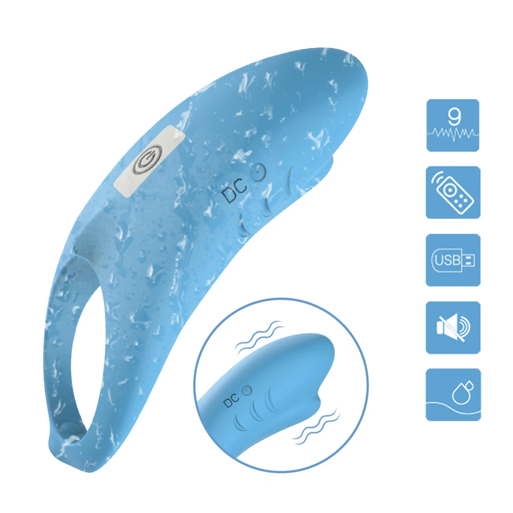 Wireless Remote Control Penis Delay Ejaculation Cock Vibrating Ring Penetration G spot Stimulator Dildo Vibrator Sex Toy for Men (6)