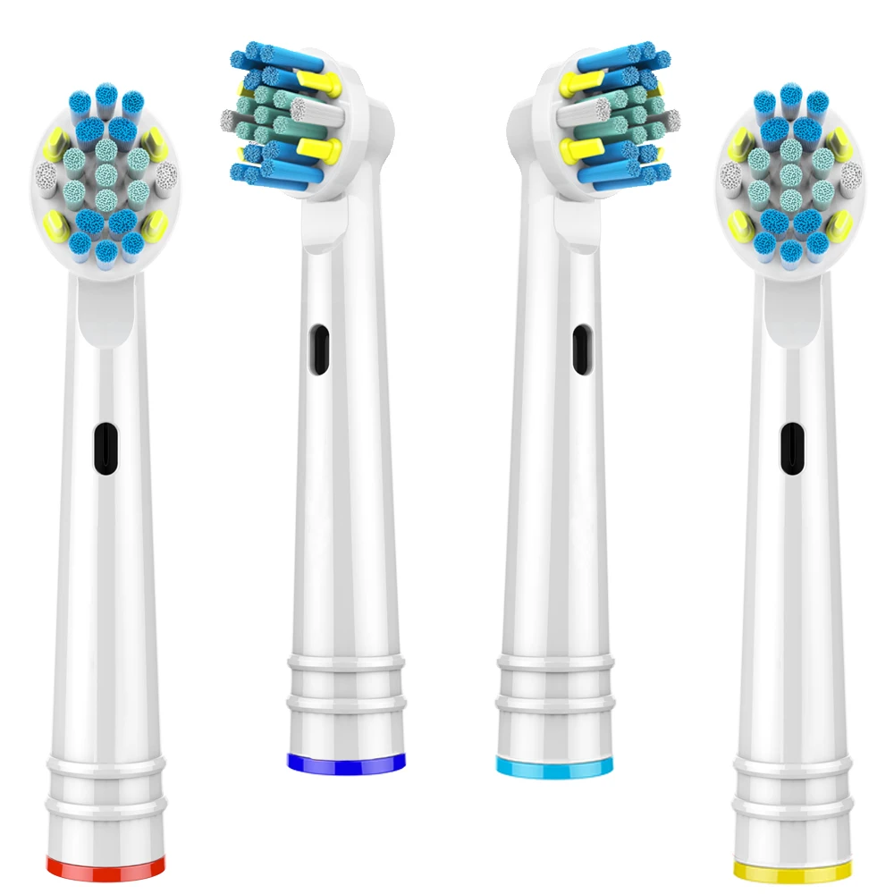 

4 PCS Replacement Toothbrush Heads for Oral B Toothbrush Head Compatible with Oral-B Braun Toothbrush Heads