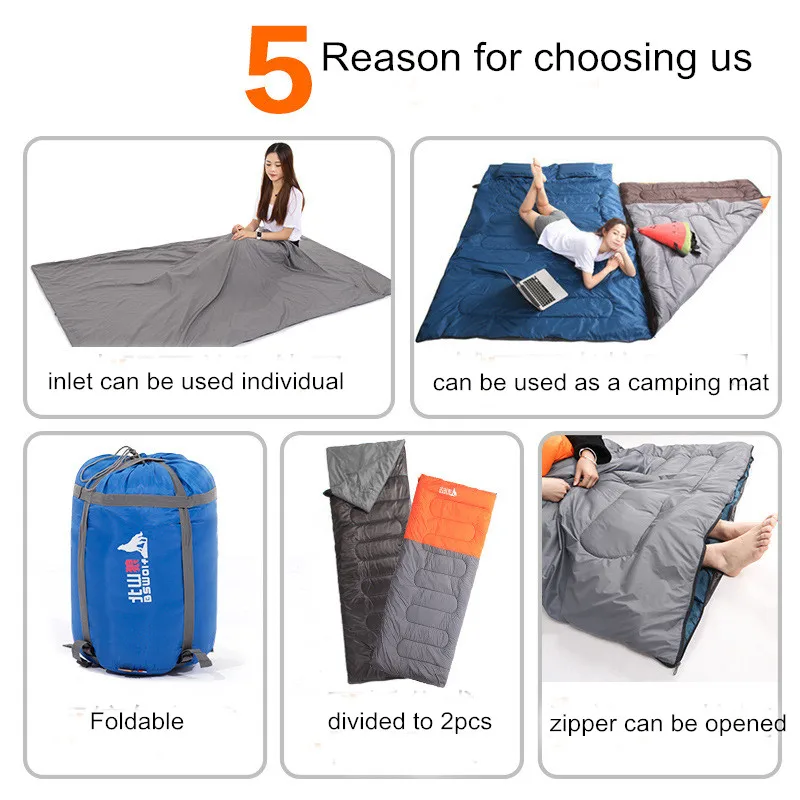 Sleeping bag double