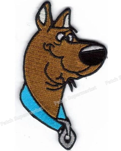 3 75 &quotнашивка на голову SCOOBY DOO костюм из сериала комиксов и ТВ-фильмов вышитые
