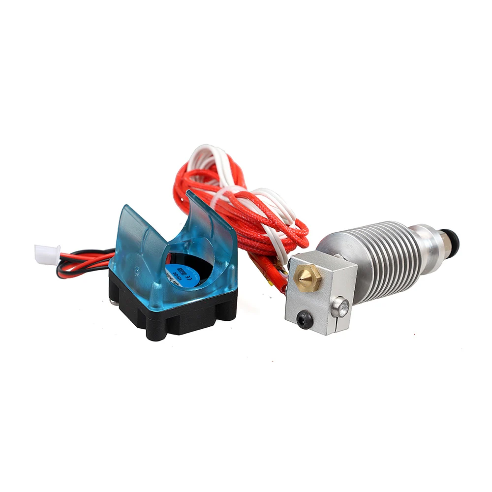 Детали для 3D принтера XCR3D E3D V6 Hotend Kit 0 4/1 75 мм J head Remote extruder 12 В 24 с охлаждающим