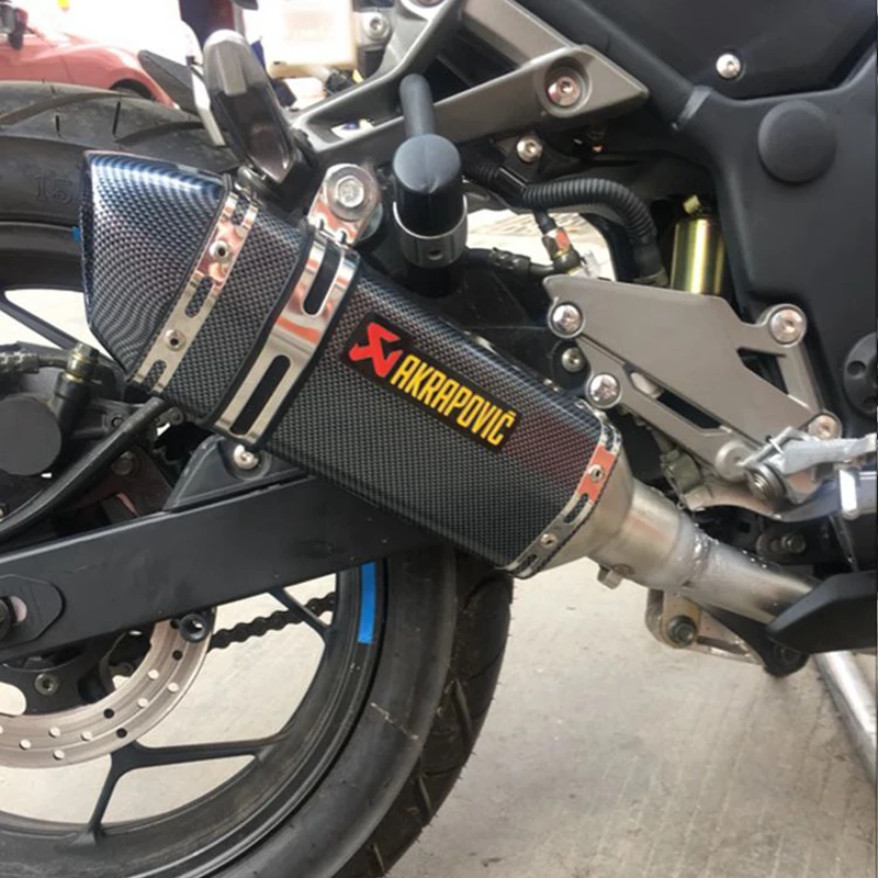 Universal Akrapovic de escape moto rcycle silenciador de escape moto con db asesino sistemas de escape para honda benelli msx125 nmax EP01
