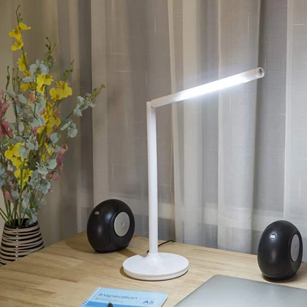Настольная лампа с беспроводным зарядным устройством Qi 3 режима ручные съемные контакты, 360 ° Настольная лампа с переменным входом