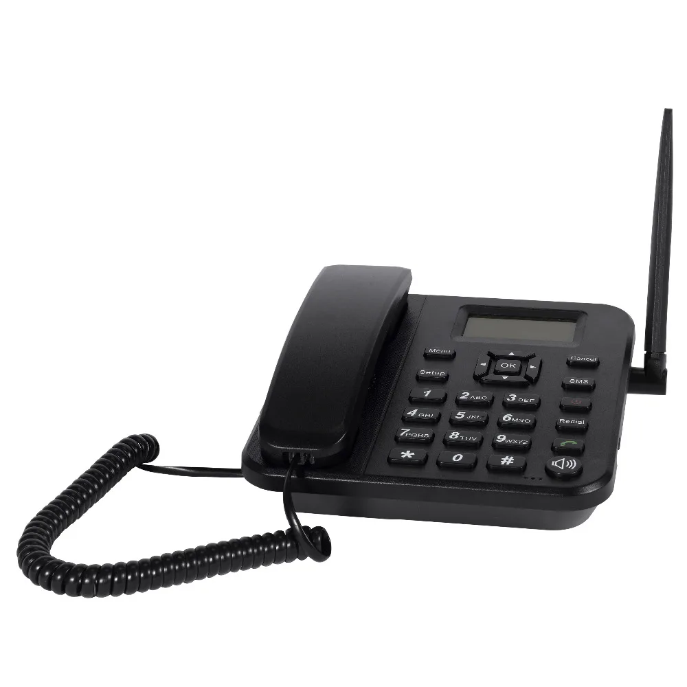 Купить сети GSM 850/900/1800/1900 мгц фиксированный беспроводной телефон  настольный беспроводной телефон в русский арабский английский французский  португальский испанский тайский в интернет-магазине с бесплатной доставкой  из Китая, низкие цены | Nazya.com
