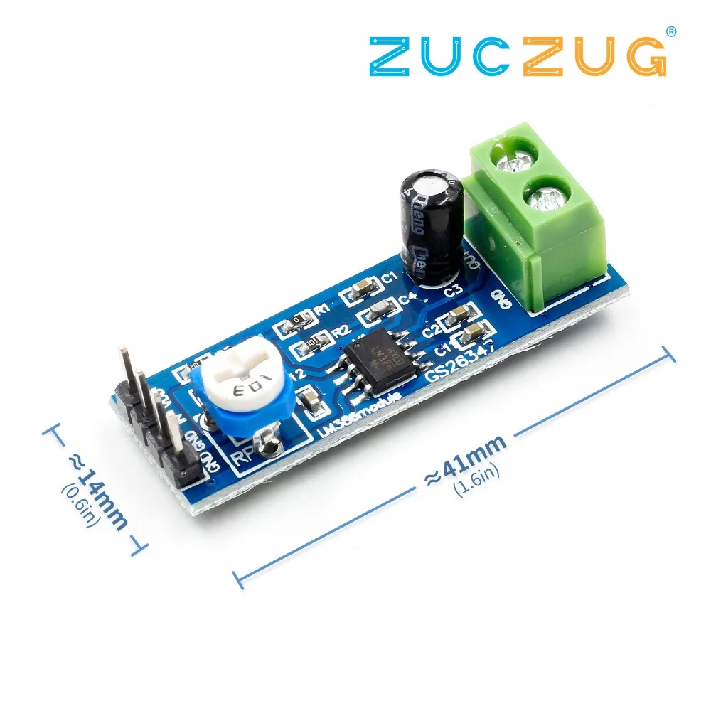 DIY LM386 супер аудио усилитель 200X усиление моно модуль Плата 5 12 В|Интегральные
