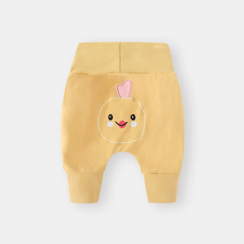 Autumn Winter Baby Pants Long Trousers Girls High Waist Leggings Newborn Clothes Boy Cartoon Lion dog rabbit bear Harem Pants