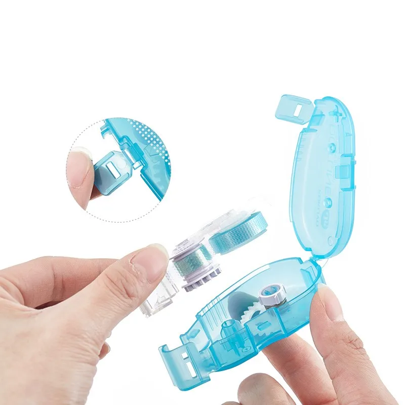 2 pcs/lot Tape Glue Dot Liner, Adhesive Dots Dispenser Permanent , Refillable dot glue pen
