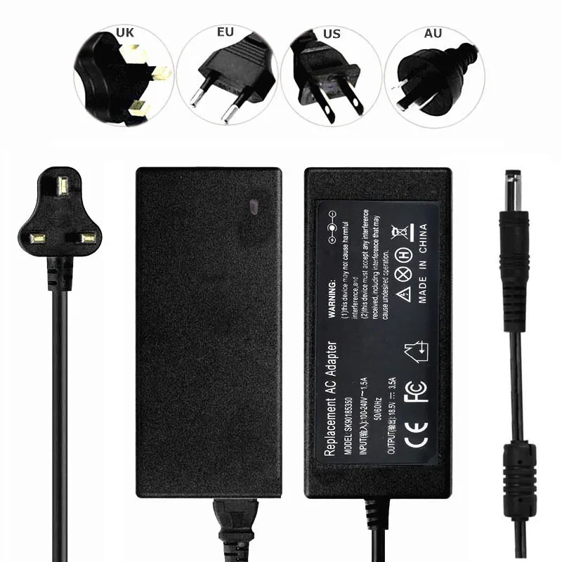 

Laptop AC Adapter Charger for HP Pavillion DV4 DV5 DV6 DV7 G60 Power Supply