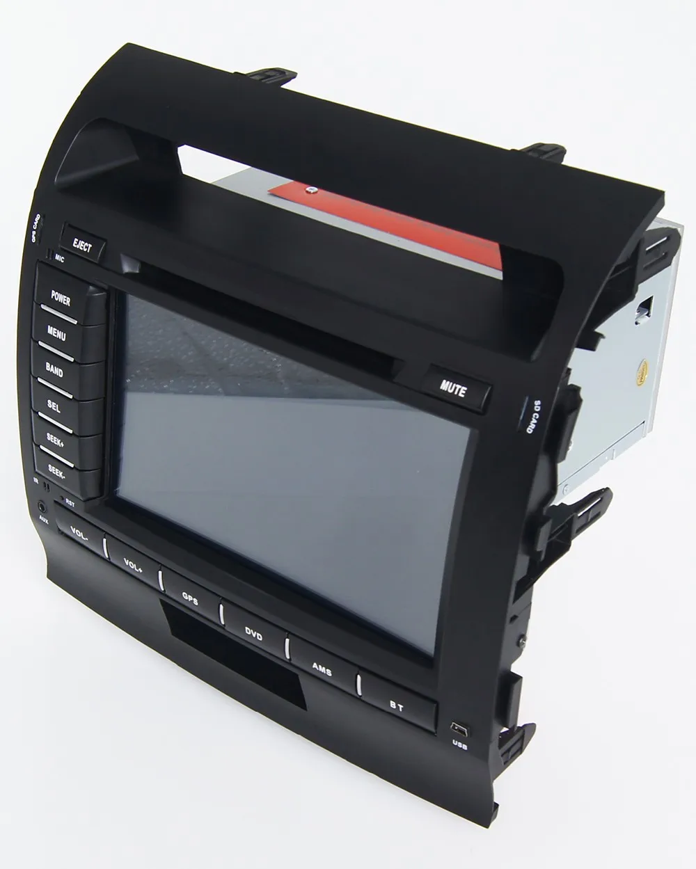 Best 8" HD 1024*600 Quad Core Android 6.0 Car DVD Radio GPS Navigation Player for Toyota Land Cruiser 2008 2009 2010 DVR TPMS BT WIFI 2