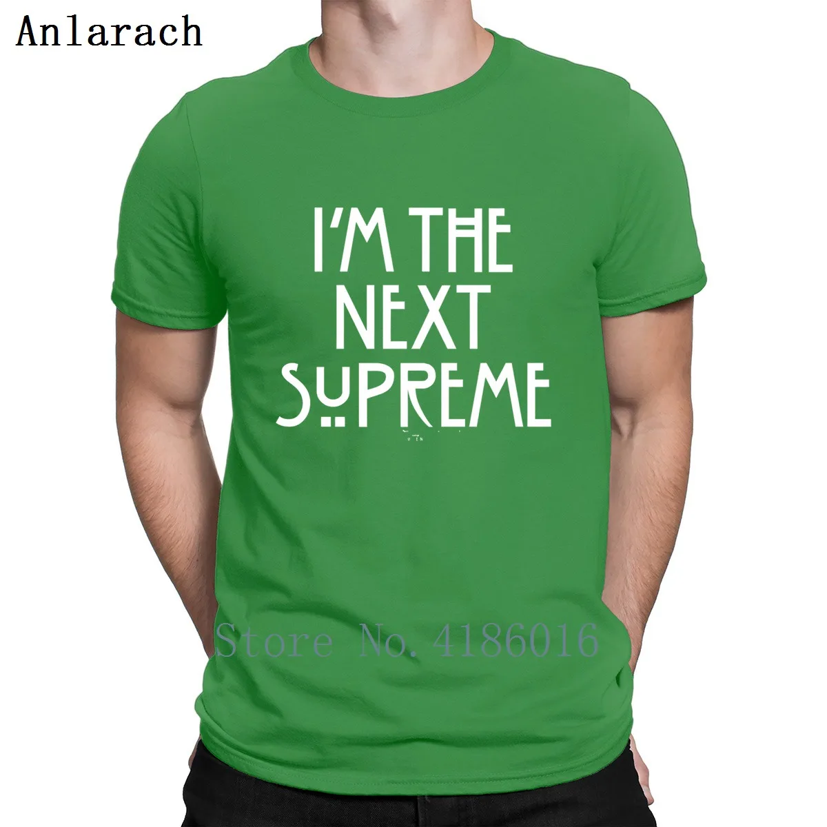 Футболка с принтом Love American Horror Story I'M The Next Suprem дышащие Забавные футболки