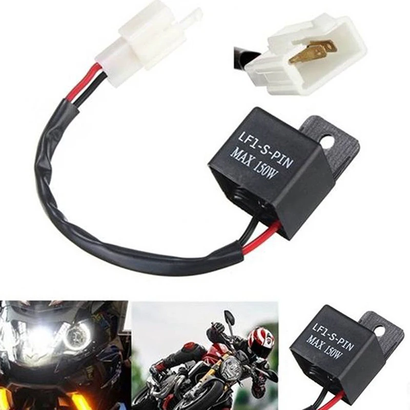 The Lord Of The Tools Blinkrelais 2er Set - 12V 3-Pin Für Kymco Agility & Andere Motorräder