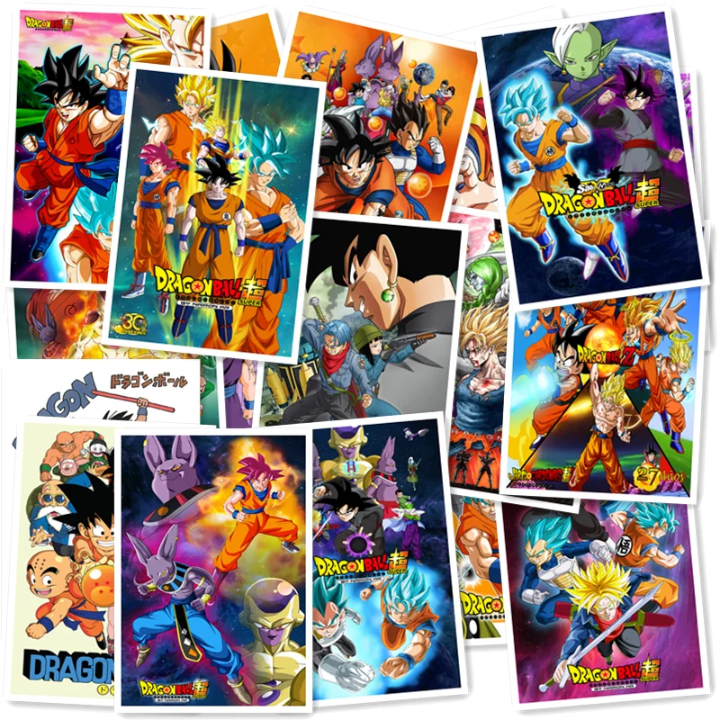 A1-6# Dragon Ball 20/шт ПВХ серии стикеры домашний декор холодильник стиль стены Дорожный чемодан Граффити стиль s