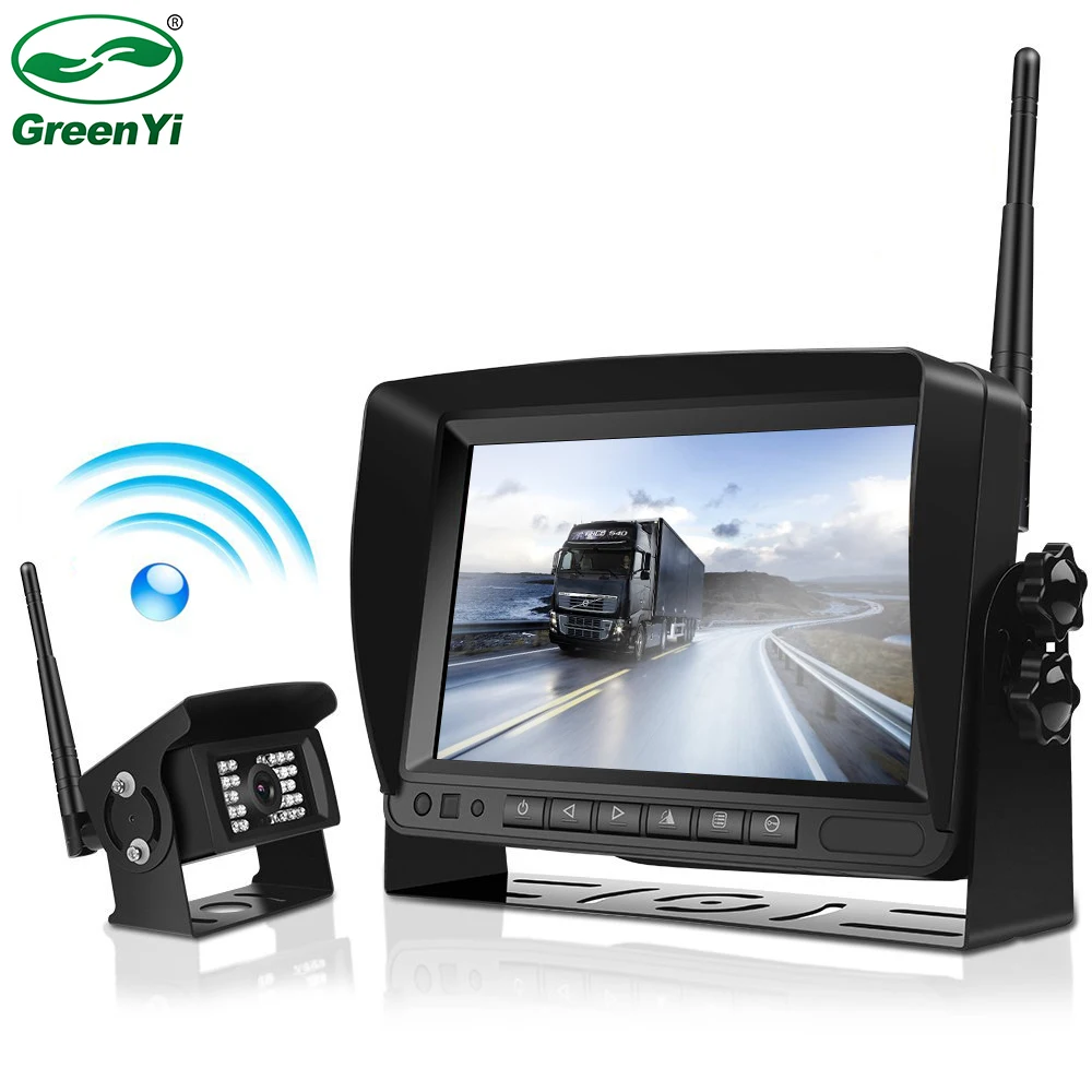 2018 Update Digital Wireless Backup Camera and Monitor Kit ...