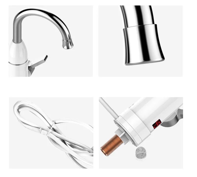 frio aquecedor de água instantâneo para kitche, plugue da ue