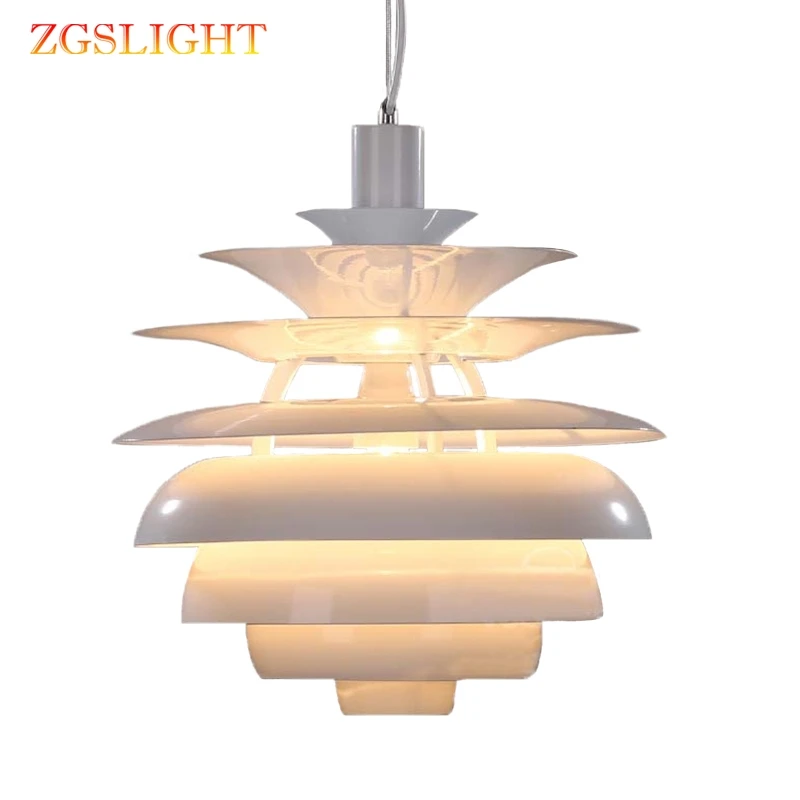 

Simple Iron Hanglamp Personality Nordic Modern Designer Pendant Lights Bedroom Living Room Dining Room Home Deco Light Fixtures