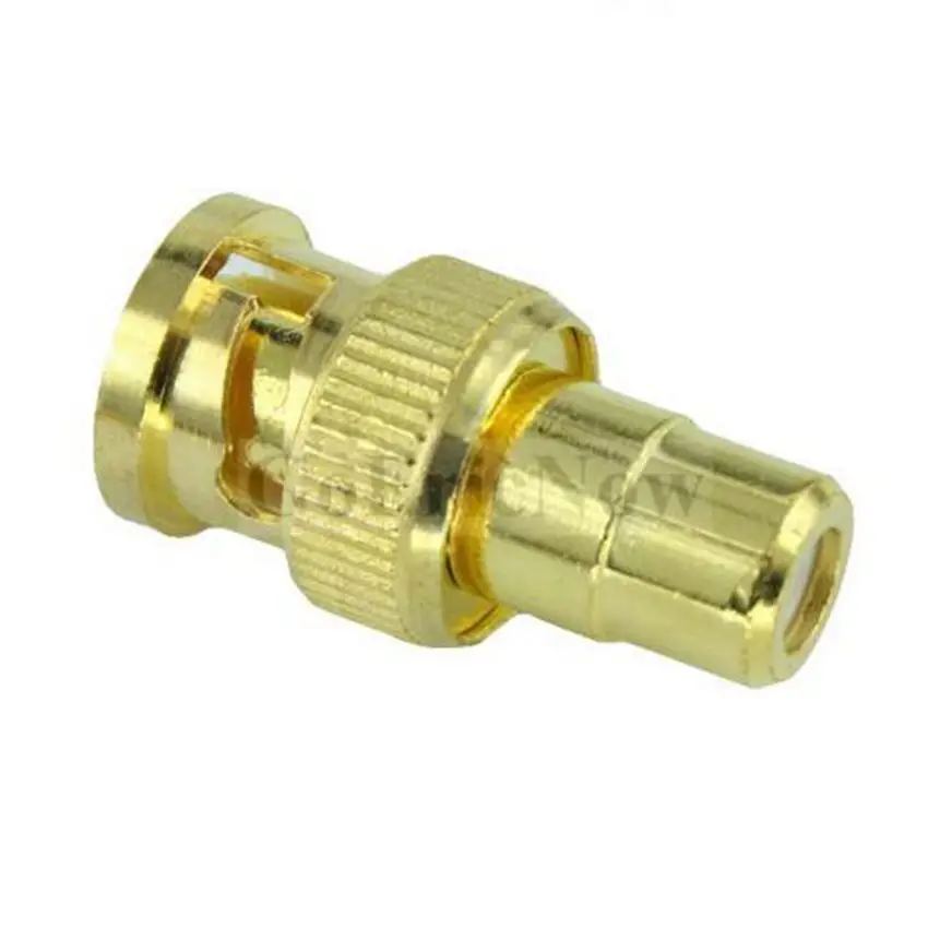 5 шт. RF коаксиальный позолоченный BNC штекер к RCA Женский разъем кабель