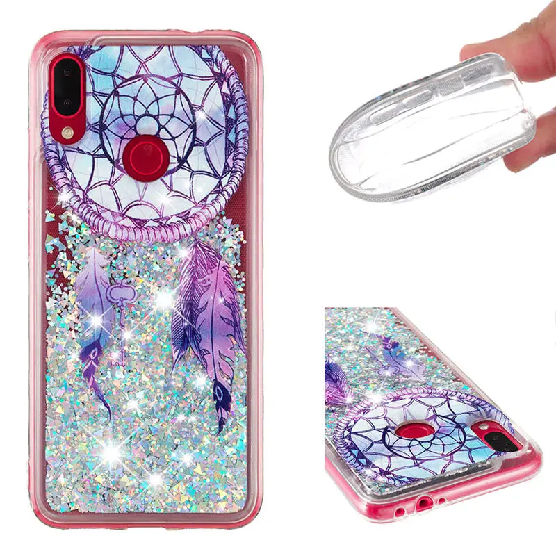 

Howanni Quicksand Case For Xiaomi Redmi Note 7 Case Silicone Liquid Glitter Back Cover For Xiaomi Redmi Note 7 Pro Case Cover