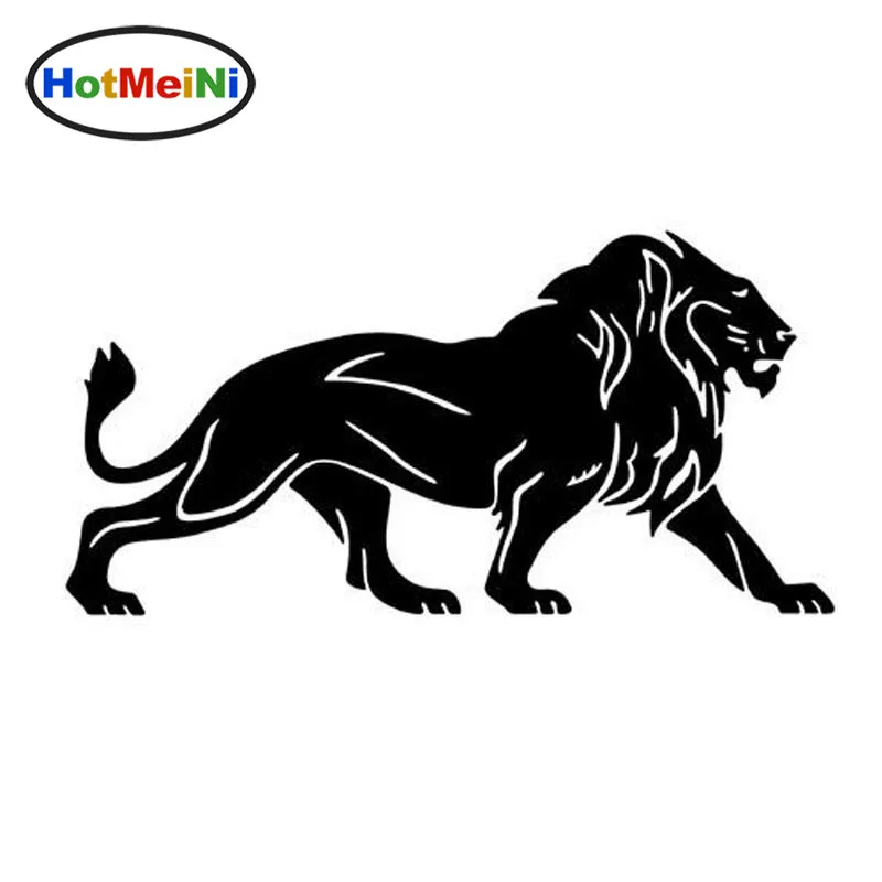 HotMeiNi A Pair Of LIONS Personality Reflective Car Sticker Decal