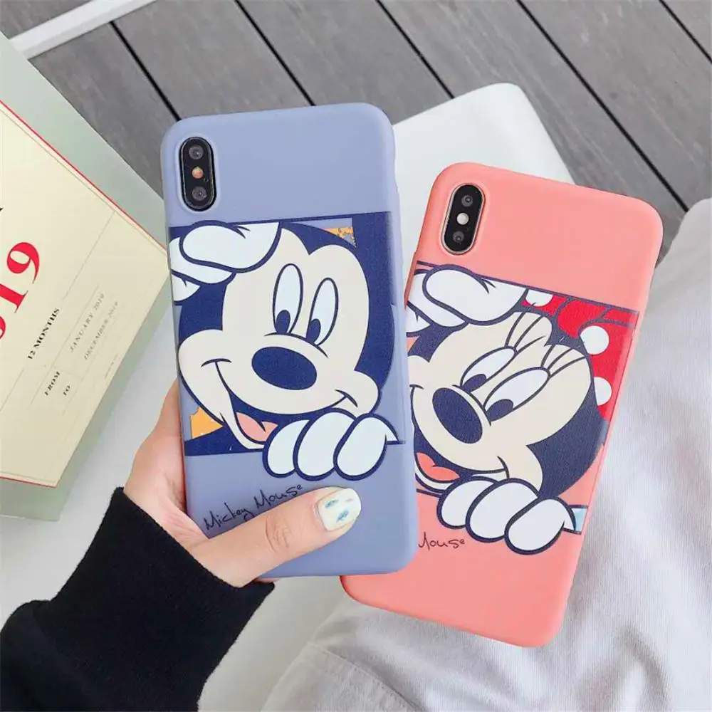 Силиконовый чехол с мультяшным рисунком для Iphone XS MAX XR X чехлы Apple IPhone 7 8 6 S Plus