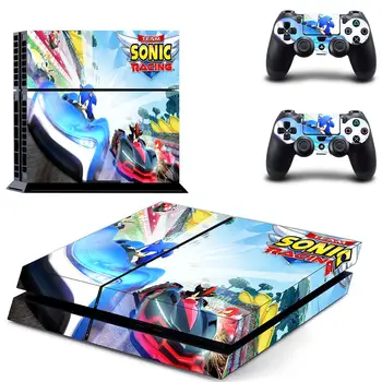 

Team Sonic Racing Decal Vinyl Skin Sticker for Sony Playstation 4 Console and Controllers PS4 Skin Sticker