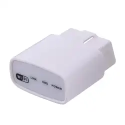 ELM327 OBDII OBD2 WI-FI V1.5 Беспроводной газа расход топлива метр диагностики неисправностей инструмент работает со всеми OBD-II уступчивых