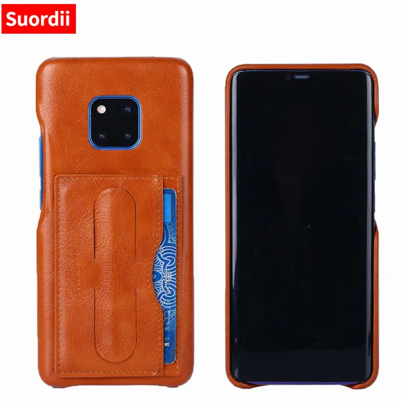 Чехол для телефона huawei Коврики 20 Pro P20 P30 Lite из искусственной кожи Жесткий PC