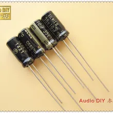 ELECYINGFO ELNA черный золотой SILMIC II поколение 10 мкФ 35V10UF аудио электролитический конденсатор