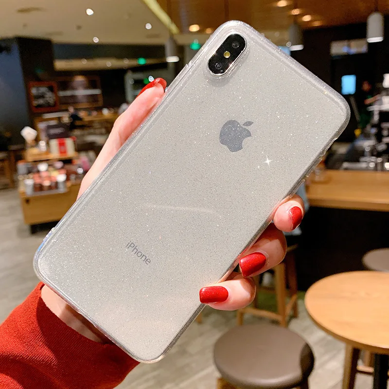 2019 Luxury Brand For Iphone 7 Case Iphone XS Max Case XR 6S 7 8 6 Plus Glitter Diamond Jewelled Back Cover For Iphone X Case