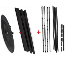 Вертикальная подставка охлаждения противоскользящие кровать Основа для макияжа лица крепление Док держатель+ PS4 Slim пыле комплект для Игровые приставки 4 SLIM PS4 Slim консоли