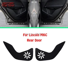 Для Линкольн МКС Автомобильная Внутренняя крышка двери Защита от царапин декоративные накладки автомобиля стикер 4 шт